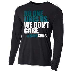 We Don't Care Birdgang Philadelphia Football Cooling Performance Long Sleeve Crew