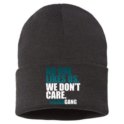 We Don't Care Birdgang Philadelphia Football Sustainable Knit Beanie