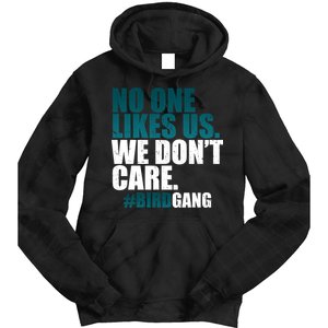 We Don't Care Birdgang Philadelphia Football Tie Dye Hoodie