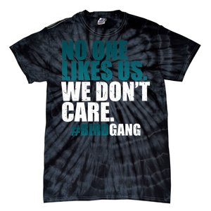 We Don't Care Birdgang Philadelphia Football Tie-Dye T-Shirt