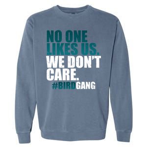 We Don't Care Birdgang Philadelphia Football Garment-Dyed Sweatshirt