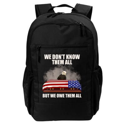 We Don't Know Them All But We Owe Them All  Backpack