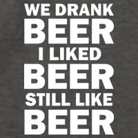 We Drank Beer I Liked Beer Still Like Beer Vector Backpack