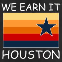 We Earn It Houston Texas Star Flag Trucker Hat