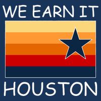 We Earn It Houston Texas Star Flag Cooling Performance Crew T-Shirt