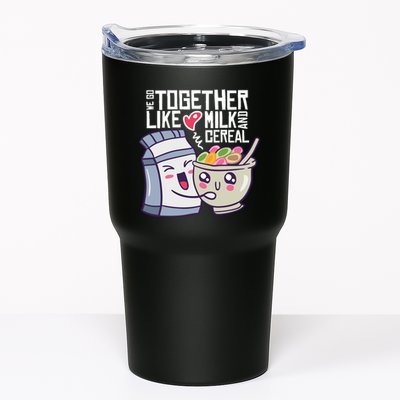 We Go Together Like Milk And Cereal Tumbler