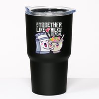 We Go Together Like Milk And Cereal Tumbler