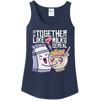 We Go Together Like Milk And Cereal Ladies Essential Tank