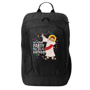 We Gonna Party Like It's My Birthday Dabbing Jesus City Backpack