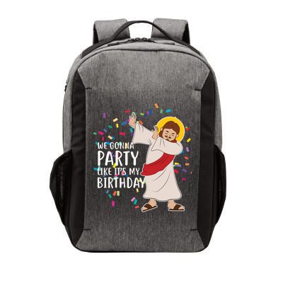 We Gonna Party Like It's My Birthday Dabbing Jesus Vector Backpack