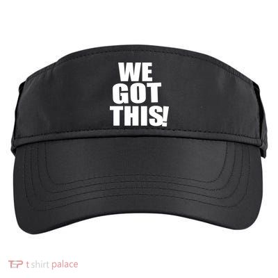 We Got This! Adult Drive Performance Visor