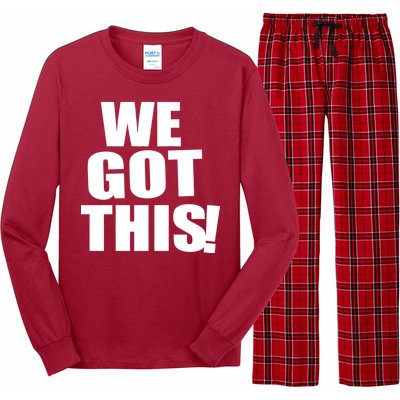 We Got This! Long Sleeve Pajama Set