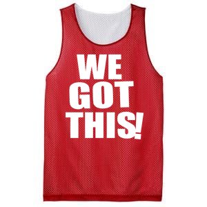 We Got This! Mesh Reversible Basketball Jersey Tank