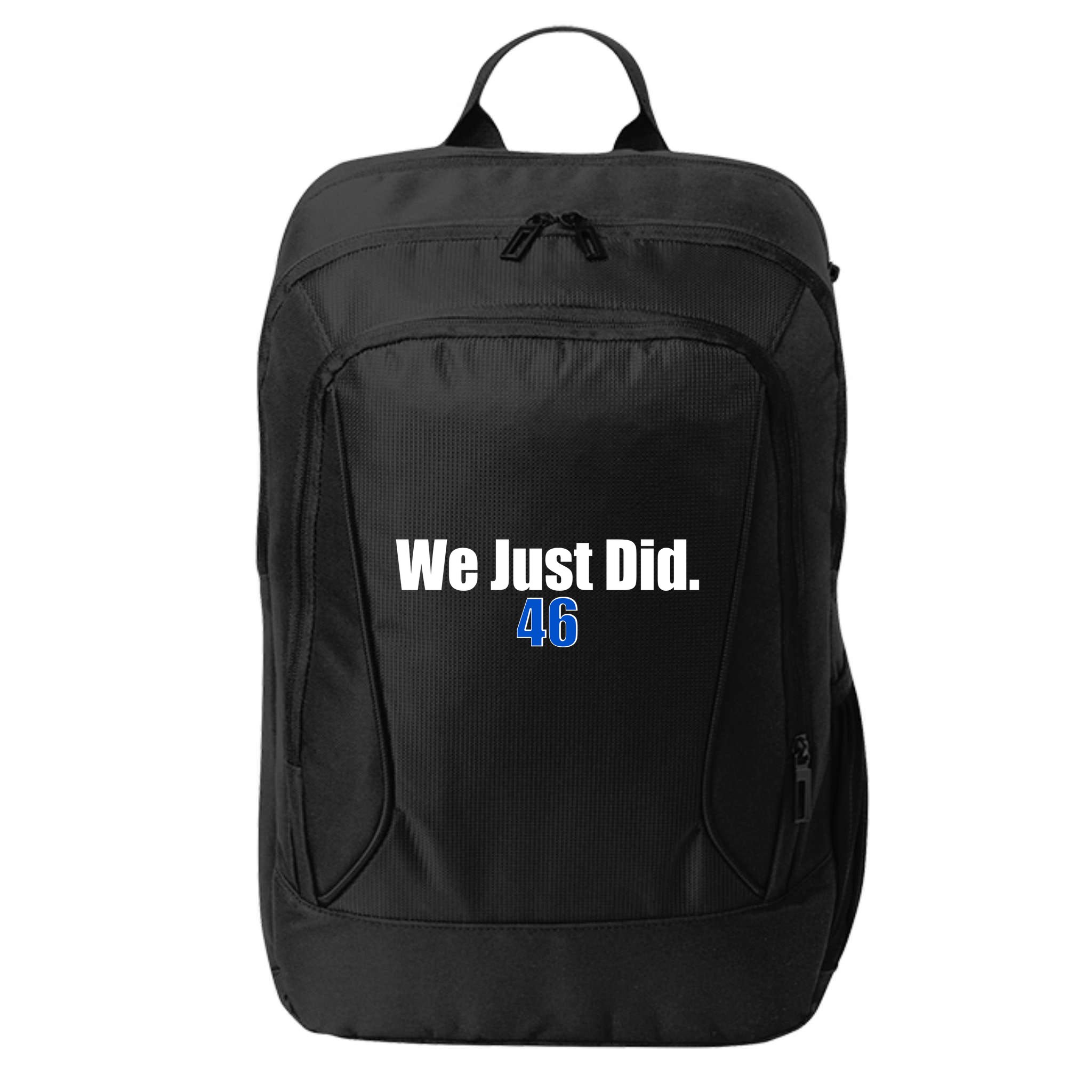 We Just Did 46th President City Backpack