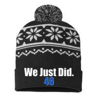 We Just Did 46th President USA-Made Snowflake Beanie