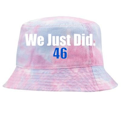 We Just Did 46th President Tie-Dyed Bucket Hat