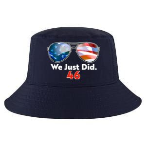 We Just Did Joe Biden President Elect 46 US Flag Sunglasses Cool Comfort Performance Bucket Hat