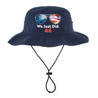 We Just Did Joe Biden President Elect 46 US Flag Sunglasses Legacy Cool Fit Booney Bucket Hat