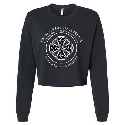 We Kilt The Last One That Its Called A Skirt Cropped Pullover Crew
