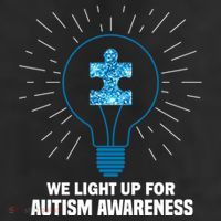 We Light It Up For Autism Awareness 11oz C Handle Ceramic Mug
