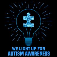 We Light It Up For Autism Awareness 16oz Travel Tumbler