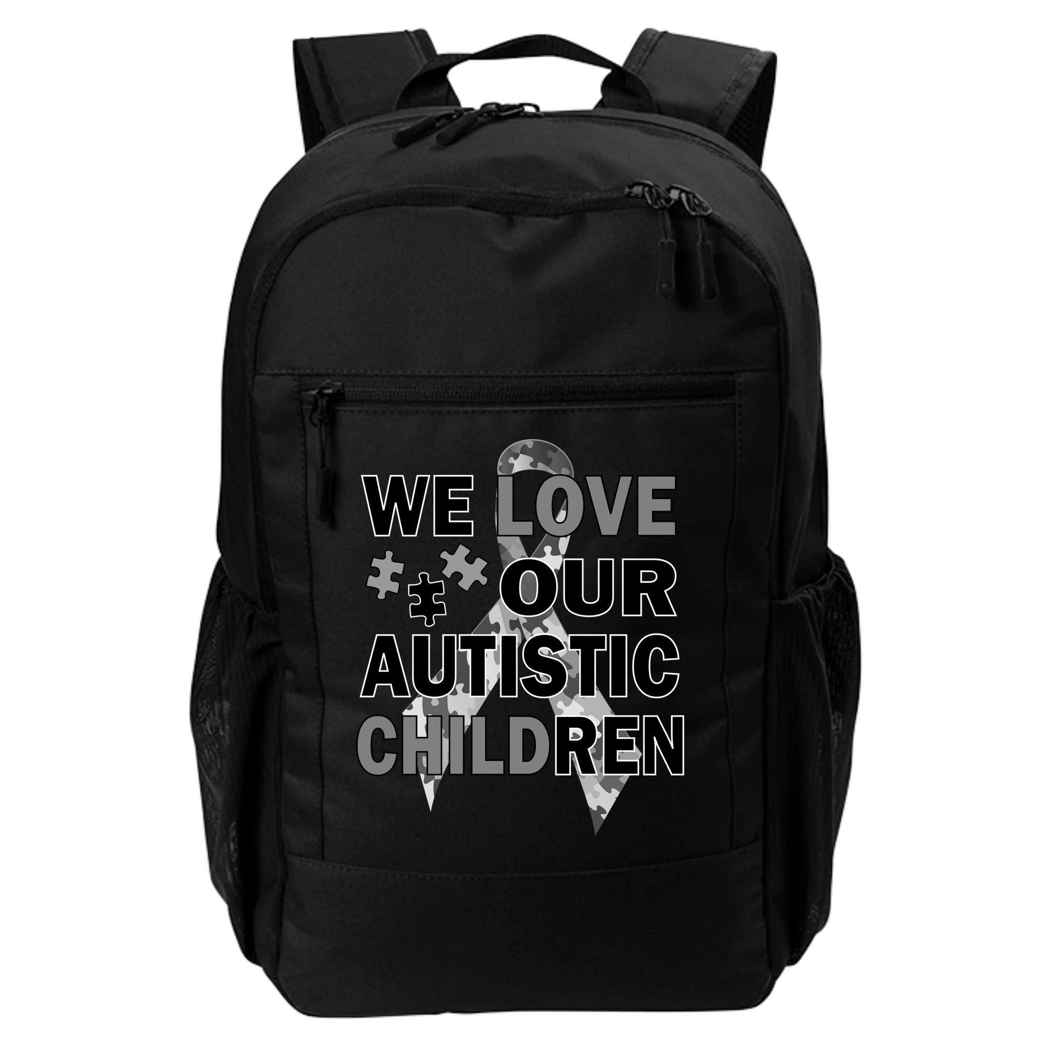 We Love Our Autistic Children Backpack