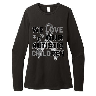 We Love Our Autistic Children Womens CVC Long Sleeve Shirt