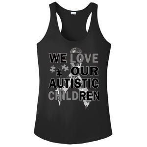 We Love Our Autistic Children Ladies PosiCharge Competitor Racerback Tank