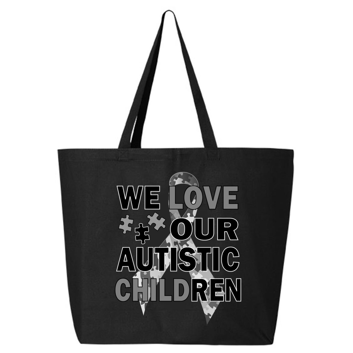 We Love Our Autistic Children 25L Jumbo Tote
