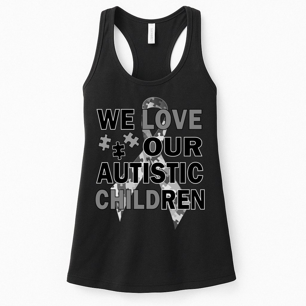 We Love Our Autistic Children Womens Tank Top