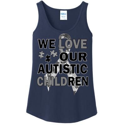 We Love Our Autistic Children Ladies Essential Tank