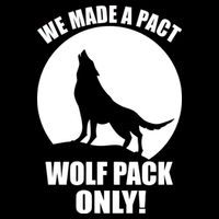 We Made A Pact Wolf Pack Only Doggie Tank