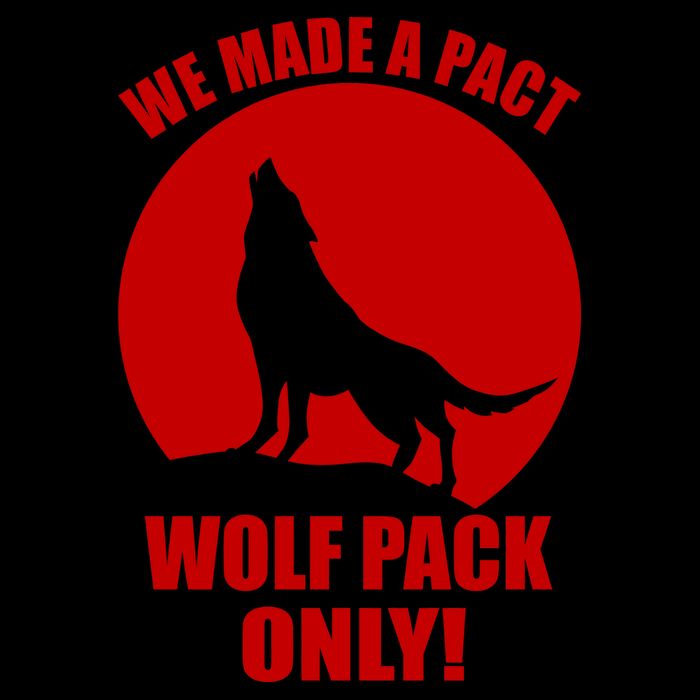 We Made A Pact Wolf Pack Only Mug