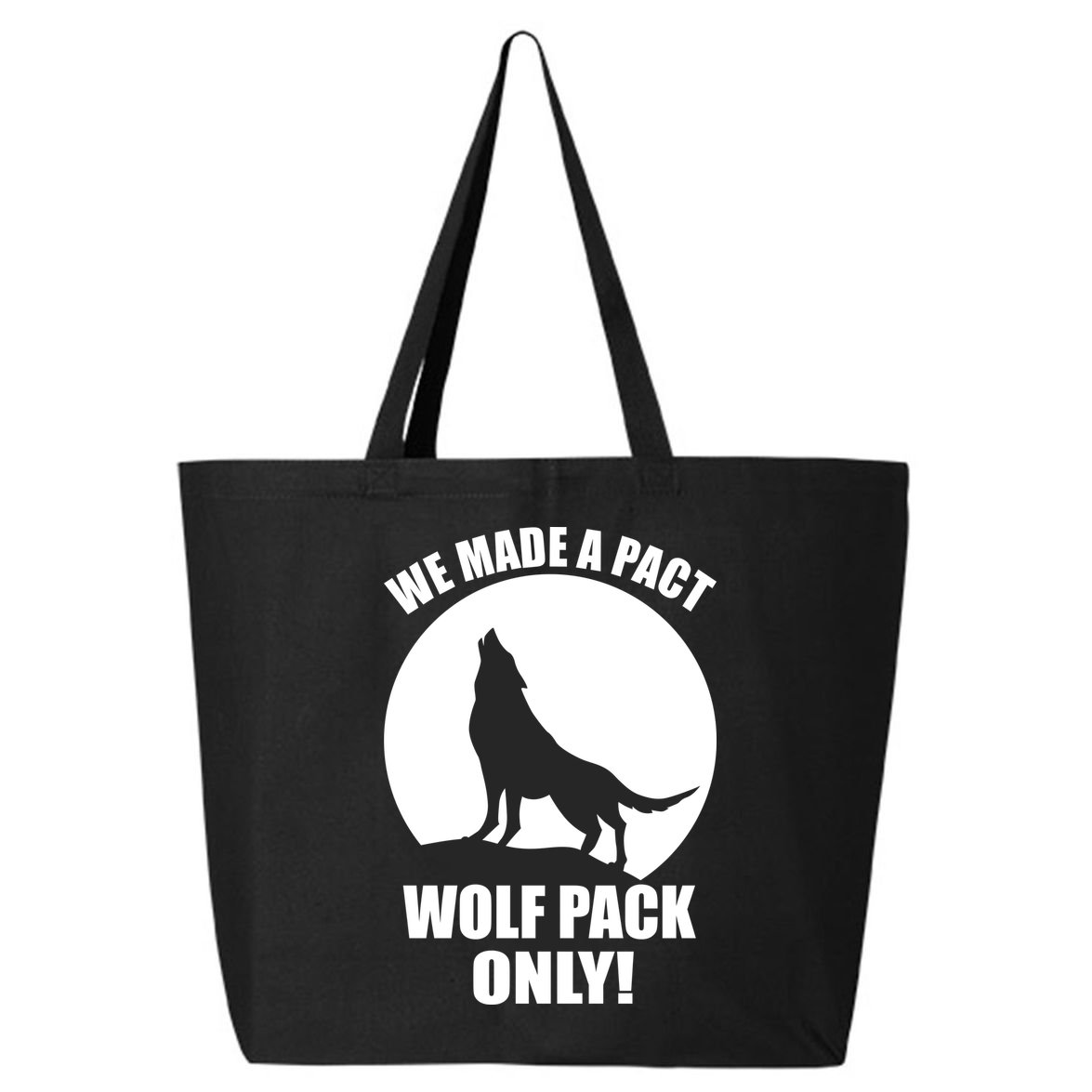 We Made A Pact Wolf Pack Only 25L Jumbo Tote