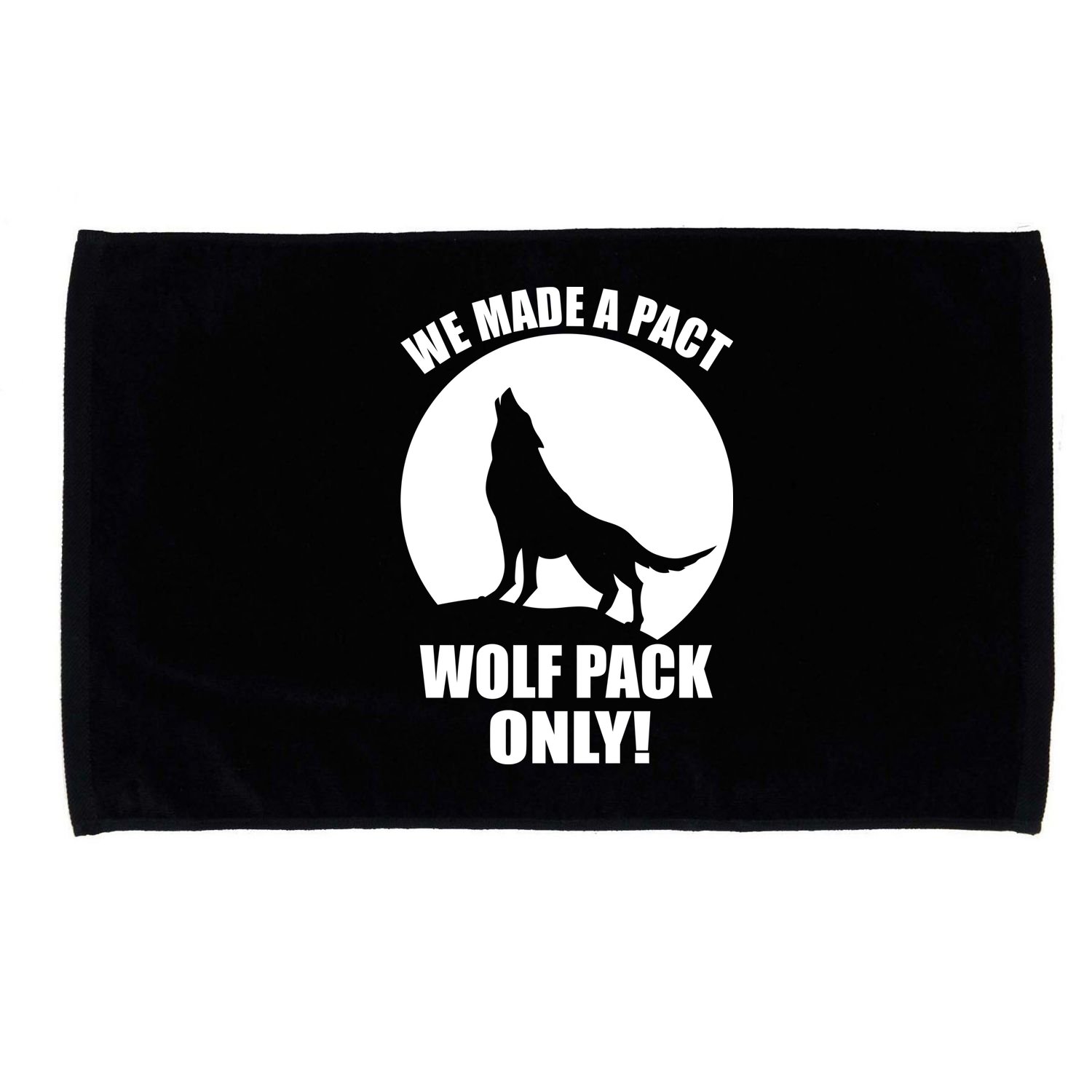 We Made A Pact Wolf Pack Only Microfiber Hand Towel