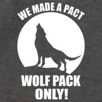We Made A Pact Wolf Pack Only Vector Backpack