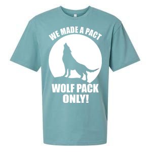 We Made A Pact Wolf Pack Only Sueded Cloud Jersey T-Shirt