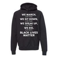 We March Y'all Mad Black Lives Matter Premium Hoodie