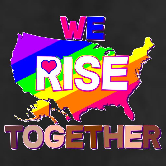 We Rise Together Unite Equality Protest Beanie