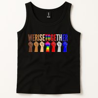 We Rise Together Unity Protest Support Tank Top