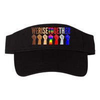 We Rise Together Unity Protest Support Visor