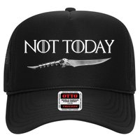 We Say Not Today God of Death Dagger Trucker Hat