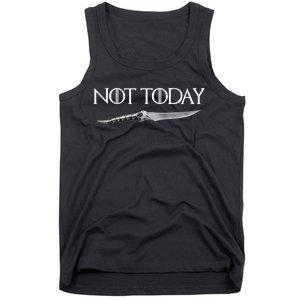 We Say Not Today God of Death Dagger Tank Top