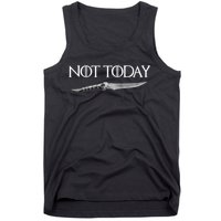 We Say Not Today God of Death Dagger Tank Top