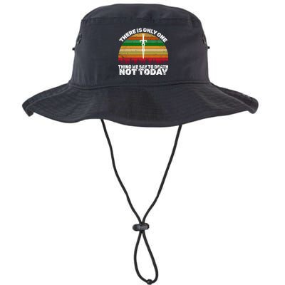 We Say Not Today To Death Retro Bucket Hat