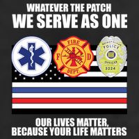 We Serve As One Our Lives Matter Adult Drive Performance Visor