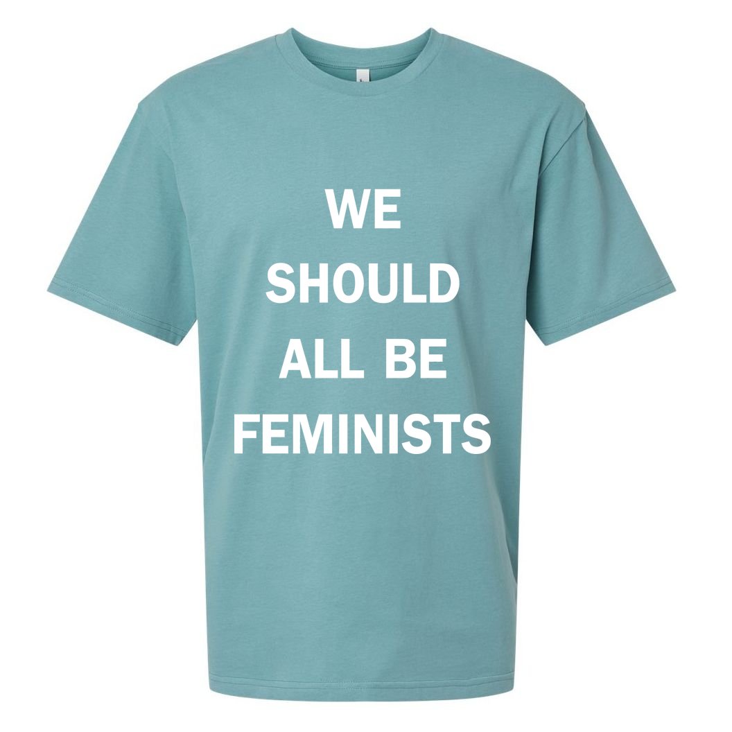 We Should All Be Feminists Women's Rights Sueded Cloud Jersey T-Shirt