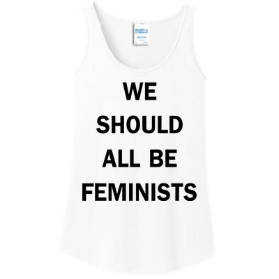 We Should All Be Feminists Women's Rights Ladies Essential Tank