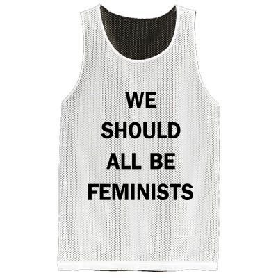 We Should All Be Feminists Women's Rights Mesh Reversible Basketball Jersey Tank