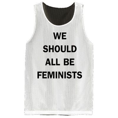 We Should All Be Feminists Women's Rights Mesh Reversible Basketball Jersey Tank